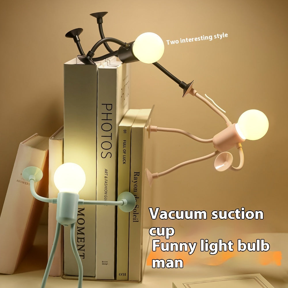 Mr.LightBulbMan Flexible Suction Cup Light Toy
